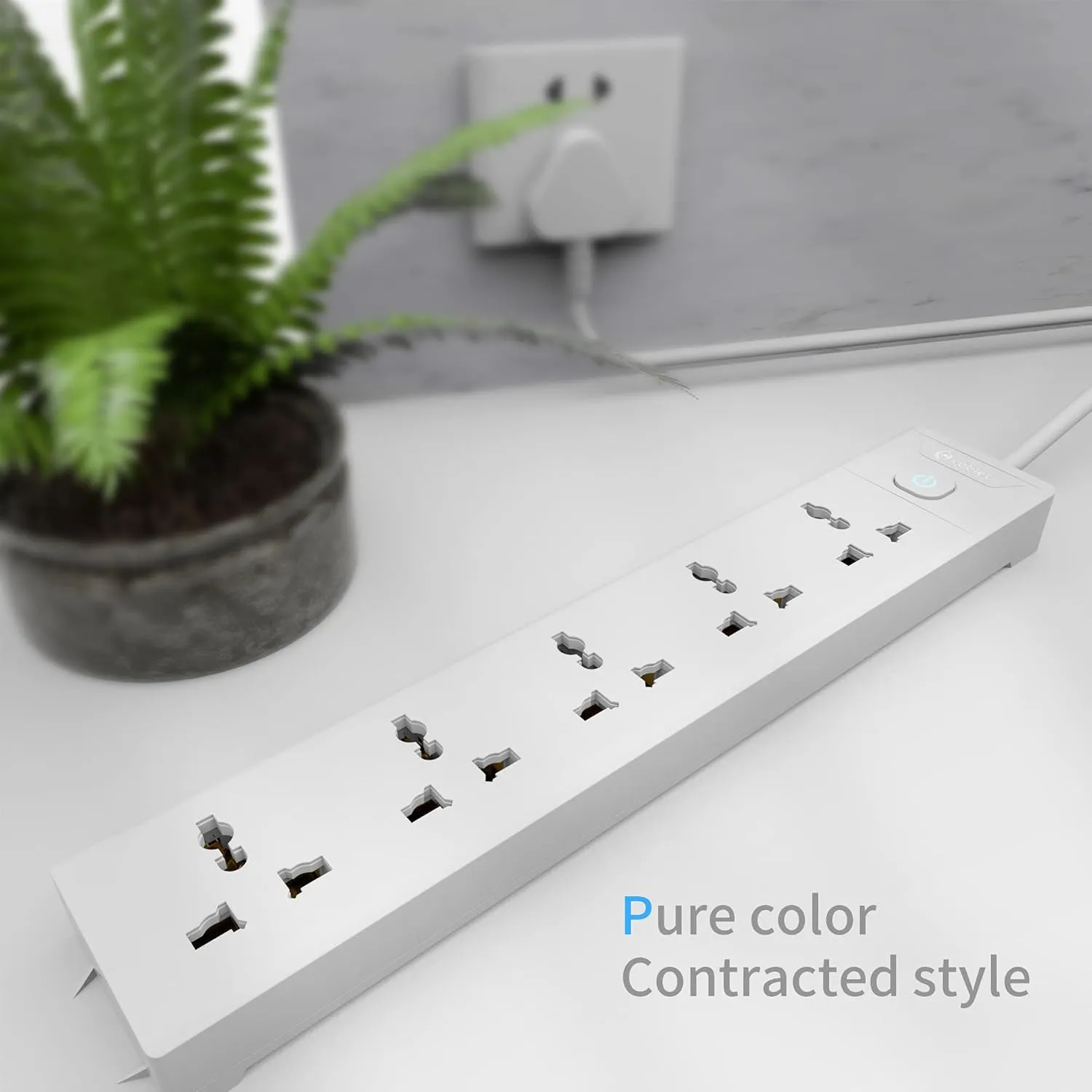 Cablet Spike 5 Socket 1 Switch 1.8m view 4